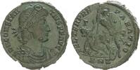 Antike/Römische Kaiserzeit/ Constantius Centenionalis, AE 23 Constantius II RS Soldat speert fallenden Reiter FEL TEMP REPARATIO -