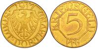 P5 Pfg 1917 Germany-Empire 1917 P5 Pfg Funck-103.1A Dortmund Br  Probe in Messing / Messingabschlag SP64