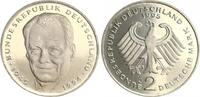 Deutschland 2 DM 2 DM 1995 J Willi Brandt Auflage 75.000 bfr.-St -