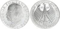 xxx Bundesrepublik Deutschland 5 Mark Silber Gedenkmünze Theodor Fontane J.399 -