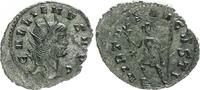 Antike / Römische Kaiserzeit Silber-Antoninian, vz-St Gallienus Silber-Antoninian RS Virtus, -
