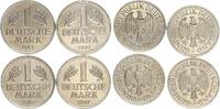 Deutschland 4 x 1 DM Kompletter Satz -