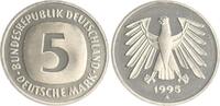 Deutschland / Bundesrepublik 5 Mark 5 DM Kursmünze 1995 A TOP-Erhaltung ! Seltenes Jahr. prägefrisch-stempelglanz -