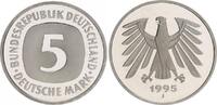 Deutschland / Bundesrepublik 5 Mark 5 DM Kursmünze 1995 J TOP-Erhaltung - Seltenes Jahr Polierte Platte (PP, Proof) -