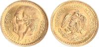 Mexico 2 1/2 Pesos Mexico 2 1/2 Pesos 1945, Gold prfr. -