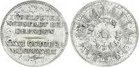 Sachsen-Neustadt Silberprobe zum Dukaten 1817 Sachsen Silberprobe/Abschlag zum Dukaten,geprägt auf 1/12 Taler 1790 vz -