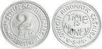 Württemberg-Stuttgart 2 Pfennig Probe Württemberg 2 Pfennig Probe Union Spezial Maschinenfabrik für Münzautomaten -