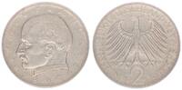 Deutschland 2 DM Max Planck 2 DM J.392 Kursmünze Max Planck 1959 D ss -