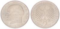 Deutschland 2 DM Max Planck 2 DM J.392 Kursmünze Max Planck 1971 G vz -