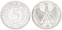 Deutschland 5 DM 5 DM J.387 Silber Kursmünze 1961 D ss -