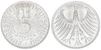 Deutschland 5 DM 5 DM J.387 Silber Kursmünze 1972 D ss-vz -