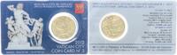 Vatikan 50 Cent Coincard Coin Card No 3 -