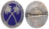 Kolonien Orden Blau emailliertes und vers. Abzeichen Frauenbund der D. Kolonialgesellschaft -
