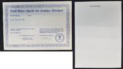Deutschland / 3. Reich Adolf Hitler Spende "Blanko" Adolf Hitler Spende der deutschen Wirtschaft N° 433184 Wolfenbüttel -