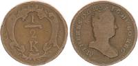 Deutschland / Österreich / Habsburg / RDR 1/2 Kreuzer 1/2 Kreuzer Maria Theresia RDR Haus Habsburg Österreich ca 1740-1780 -