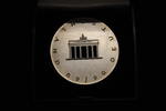 Deutschland Erich Ott Kunstmedaille Brandenburger Tor Brandenburger Tor mit offenen Bereichen zwischen den Säulen Feinsilber, Erich O -