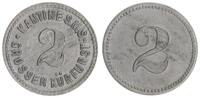 Deutschland / SMS Großer Kurfürst 2 Pfennig Schiffsgeld SMS Großer Kurfürst 2 Pfennig Zink Kantinengeld -