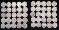 25 x 1 Mark  Deutschland / 3.Reich 3. Reich 25 x 1 Mark J.354 Nickel ss-vz