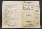 Deutschland / Kaiserreich Soldaten Sprachführer Soldaten Sprachführer Deutsch Französisch -