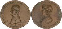 Sachsen-Meiningen 1 Taler Kupferprobe 1 Konventionsspeziestaler o.Jahr (1812) Kupferprobe Sachsen Meiningen -
