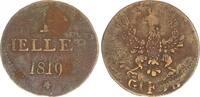 Frankfurt 1 Heller Frankfurt 1 Heller 1819 Fehlprägung, Doppelschlag -