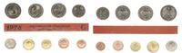 Deutschland / BRD / Kurssatz 1Pf. bis 5 DM BRD Kurssatz Einzelplatte 1976 G Stempelglanz -