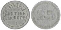 25 Pfennig ohne Jahr Iserlohn Iserlohn 25 Pfennig Kantine Flag Rgt 24 ss-vz