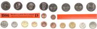 Deutschland / BRD / Kurssatz 1Pf. bis 5 DM BRD Kurssatz Einzelplatte 1986 D Stempelglanz Kleinstauflage ! -
