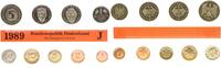 Deutschland / BRD / Kurssätze 1Pf. bis 5 DM BRD Kurssatz Einzelplatte 1989 J Stempelglanz -