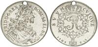 Preußen 1 Taler alte Nachprägung vor 1900 Preußen 1 Taler 1707, Friedrich I. alte Nachprägung / collectors reproduction -