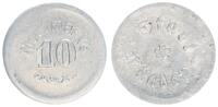 Deutschland / Notgeld nach 1945/ Münden 10 Pfennige Notgeld nach 1945 Münden 10 Pfennige Aluminium -