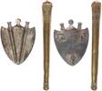 Deutschland Federschild Bayern (?) Militär Federschild ca. 1800-1850 sehr selten -