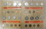 Deutschland / BRD / Kurssätze 1Pf. bis 5 DM Kurssatz Bundesrepublik Deutschland 1989 DFGJ Stempelglanz -