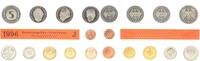 Deutschland / BRD / Kurssatz 1Pf. bis 5 DM Kurssatz Bundesrepublik Deutschland 1996 J Einzelplatte Stempelglanz -