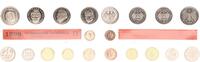 Deutschland / BRD / Kurssätze 1Pf. bis 5 DM Kurssatz Bundesrepublik Deutschland 1999 D Stempelglanz -