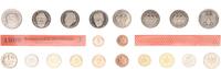 Deutschland / BRD / Kurssätze 1Pf. bis 5 DM Kurssatz Bundesrepublik Deutschland 1999 J Stempelglanz -