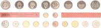 Deutschland / BRD / Kurssätze 1Pf. bis 5 DM Kurssatz Bundesrepublik Deutschland 2000 A Stempelglanz -