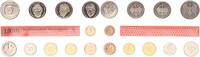 Deutschland / BRD / Kurssatz 1Pf. bis 5 DM Kurssatz Bundesrepublik Deutschland 1998 A Einzelplatte Stempelglanz -