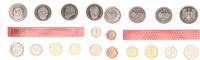 Deutschland / BRD / Kurssatz 1Pf. bis 5 DM Kurssatz Bundesrepublik Deutschland 1998 F Einzelplatte Stempelglanz -
