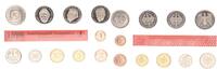Deutschland / BRD / Kurssatz 1Pf. bis 5 DM Kurssatz Bundesrepublik Deutschland 1998 J Einzelplatte Stempelglanz -