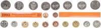 Deutschland / BRD / Kurssätze 1Pf. bis 5 DM BRD Kurssatz Einzelplatte 1993 D Stempelglanz -