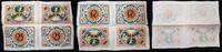 Deutschland 25 Mark Notgeld besonderer Art 2x25 Mark Stoffgeld Stadtsparkasse Bielefeld, Druckbogen -