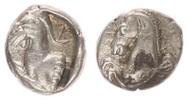 Kilikien Kelenderis Obol KILIKIEN. AR-Stater. Kelenderis, Nackter junger Reiter/ Ziegenbock -