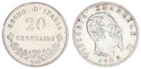 Italien 20 Centesimi 20 Centesimi 1863 Italien-Königreich Vittorio Emanuele II 1861-1878 -