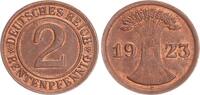 Deutschland / Weimar 2 Pfennig Weimar 2 Rentenpfennig 1923 D -