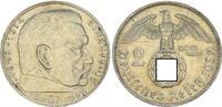 Drittes Reich - Deutschland 2 Mark 3. Reich 2 Mark 1937 A Paul von Hindenburg -