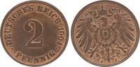 Deutschland / Kaiserreich 2 Pfennig Kaiserreich 2 Pfennig 1904 J -