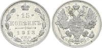 Russland 15 Kopeken Russland 15 Kopeken 1913 Nicolaus II Silber -