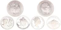Dänemark, USA, Cook Islands Lot 10 Kroner, 1/2 Dollar, 10 Dollars -