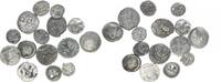 Antike / Griechen Lot aus 15 Münzen Griechenland Lot 15 antike griechische Silbermünzen -